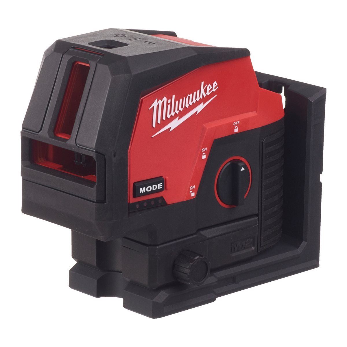 Milwaukee M12CLLP-0 12V Green Cross Line 2 Plane Laser 360° with 1 x 3.0Ah Battery Charger & Case