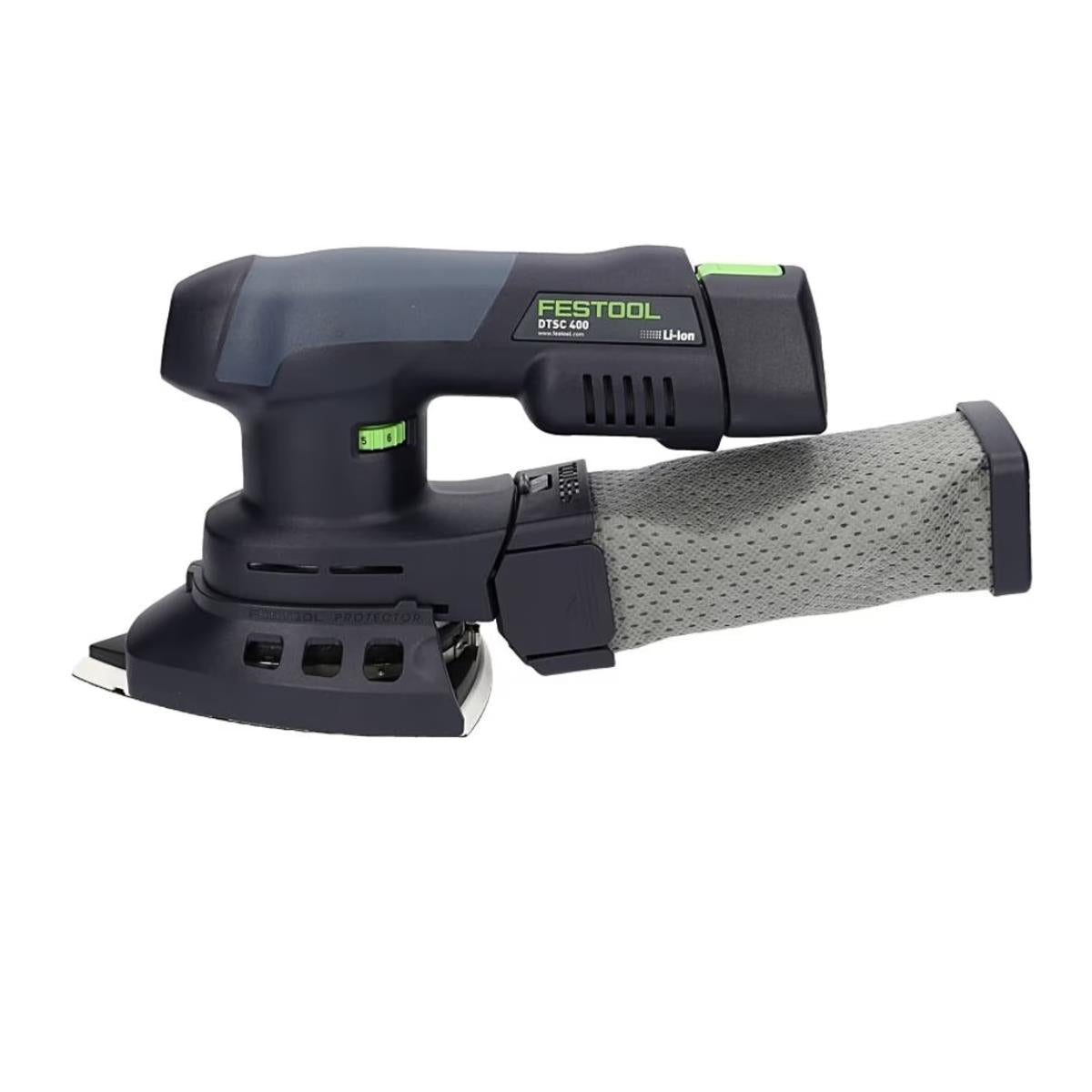 Festool DTSC 400 3,0 I-Set 18V Brushless Delta Sander with 2 x 3.0Ah Battery, Charger & Case - 578852