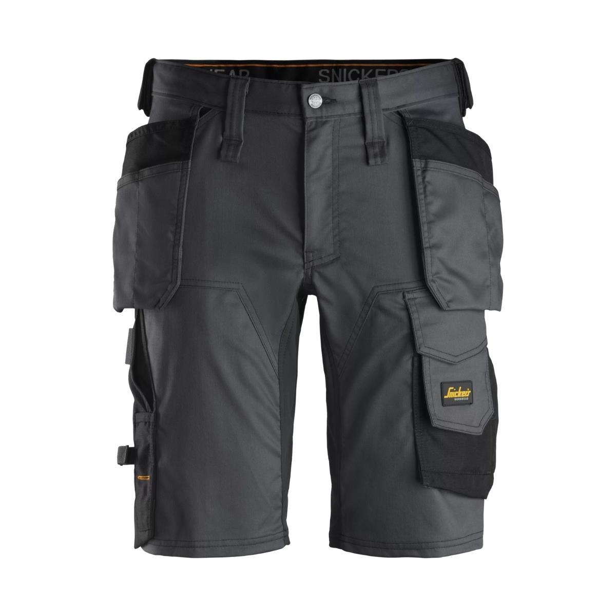 Snickers AllroundWork Stretch Shorts with Holster Pockets Steel Grey - 31