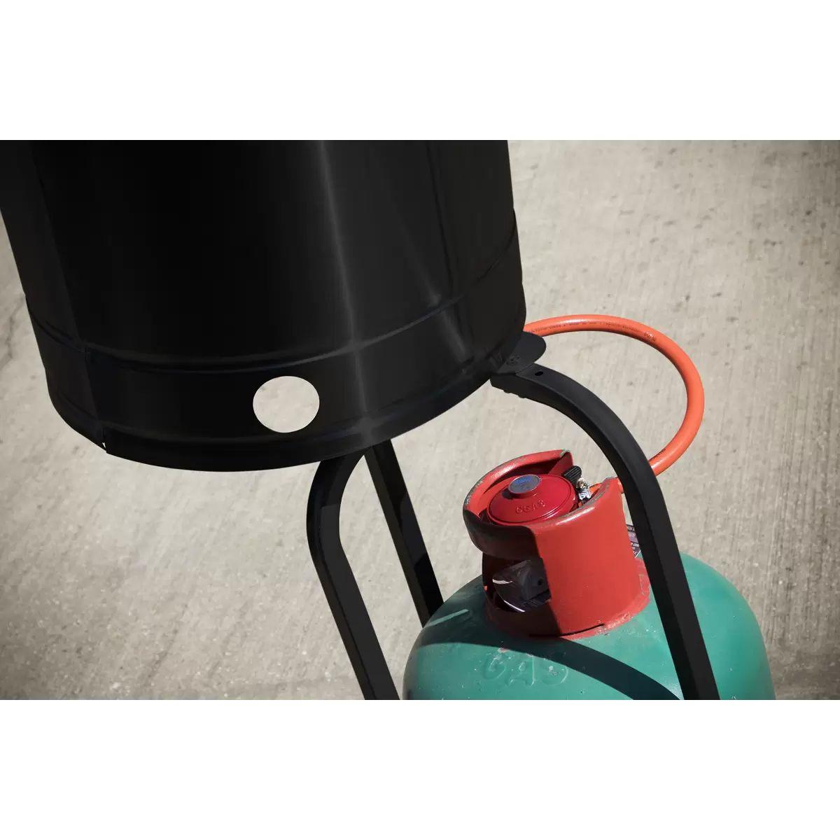 Sealey DG1 Dellonda Outdoor Garden Gas Heater 13kW Commercial & Domestic Black