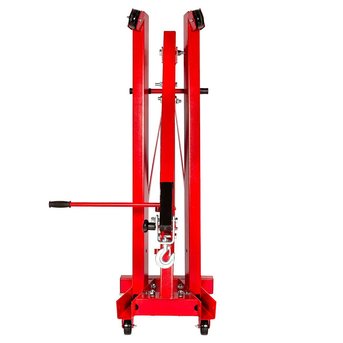 Big Red Torin 1-Ton Hydraulic Folding Engine Crane, Lifting Range 160-2040 mm