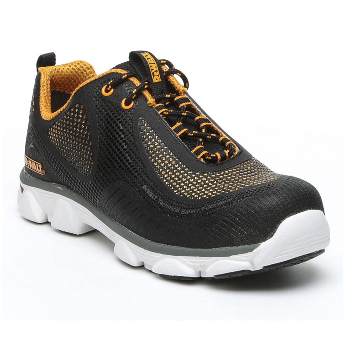 Dewalt Krypton PU Sports Safety Trainers Black - Size 10