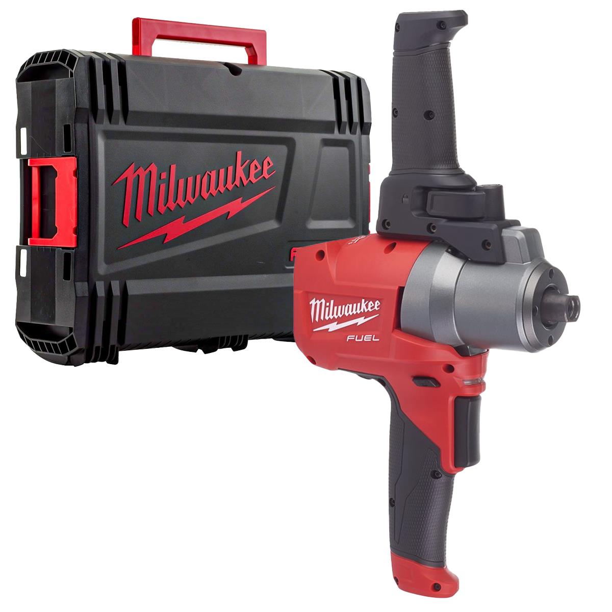 Milwaukee M18FPM-0X 18V FUEL Brushless Paddle Mixer With 1 x 5.5Ah Battery Charger & Case