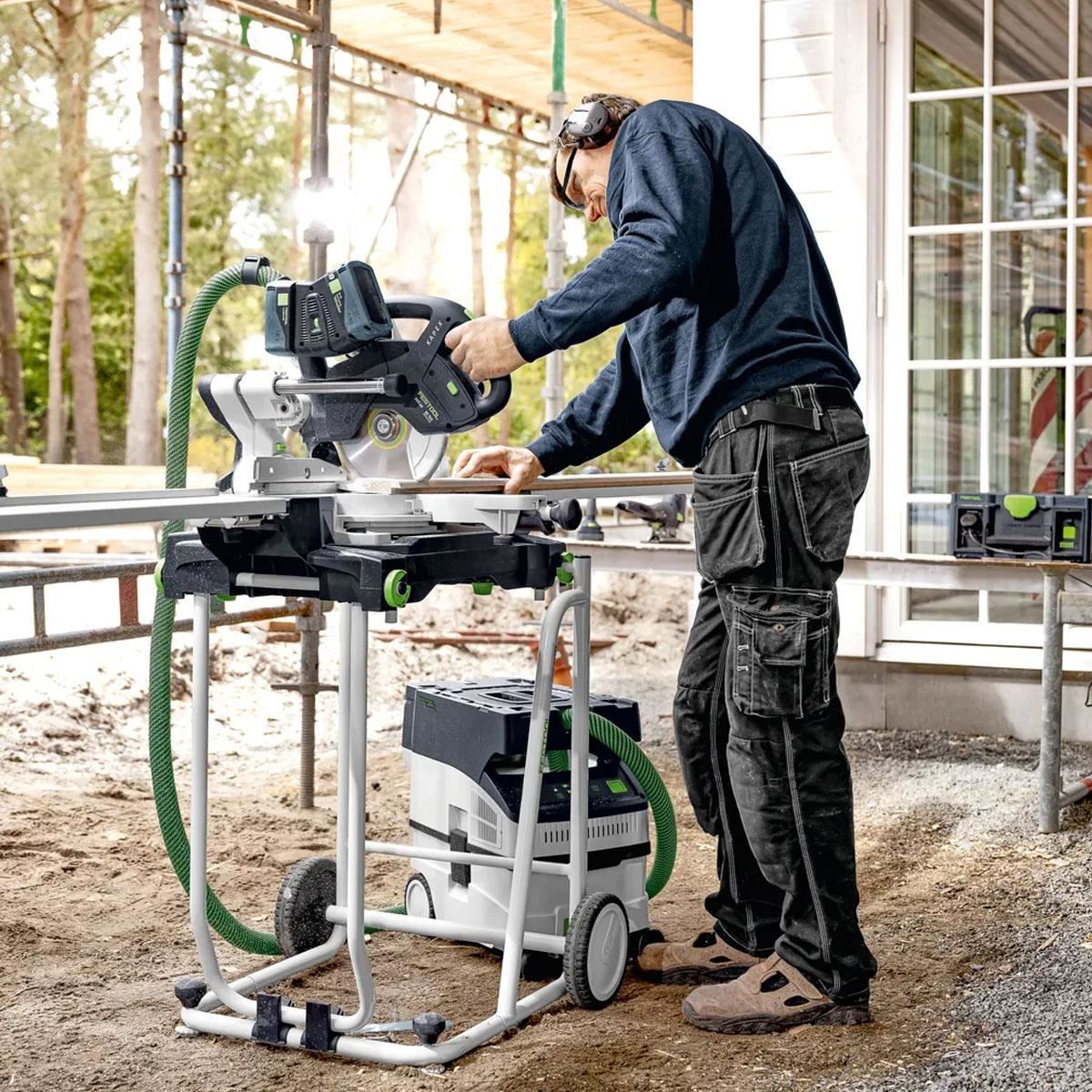Festool CTLC MIDI I-Basic 36V Cordless Mobile Dust Extractor 577066 with 2 x 5.0Ah Battery & Charger
