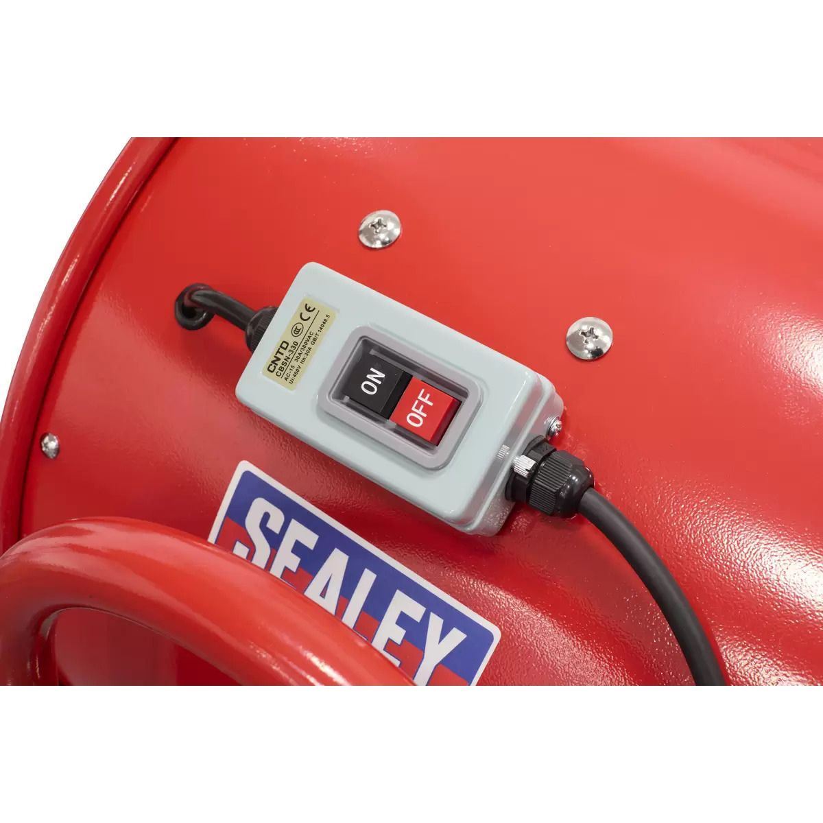 Sealey VEN500 Portable Ventilator Ø500mm with 5m Ducting for Efficient Air Circulation 230V/1100W