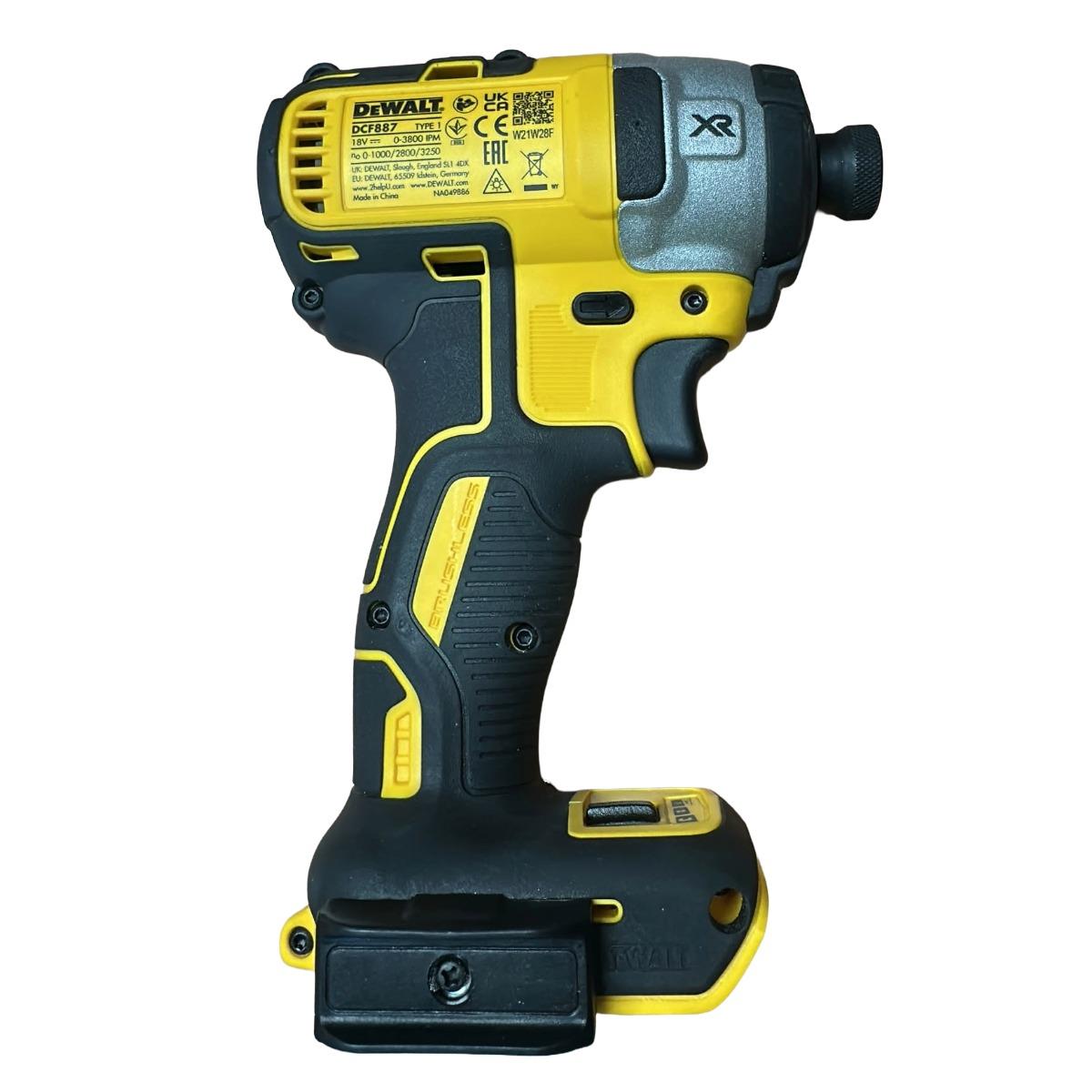 Dewalt DCF887N 18V XR Li-ion 3-Speed Brushless Impact Driver Body Only Item Condition Box Opened Never Used