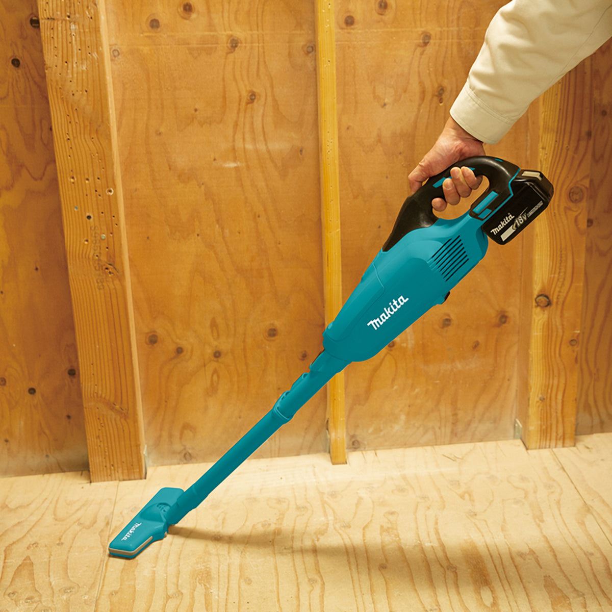 Makita DCL282FZ 18V LXT Brushless 500ml Vacuum Cleaner with 1 x 6.0Ah Battery & Charger