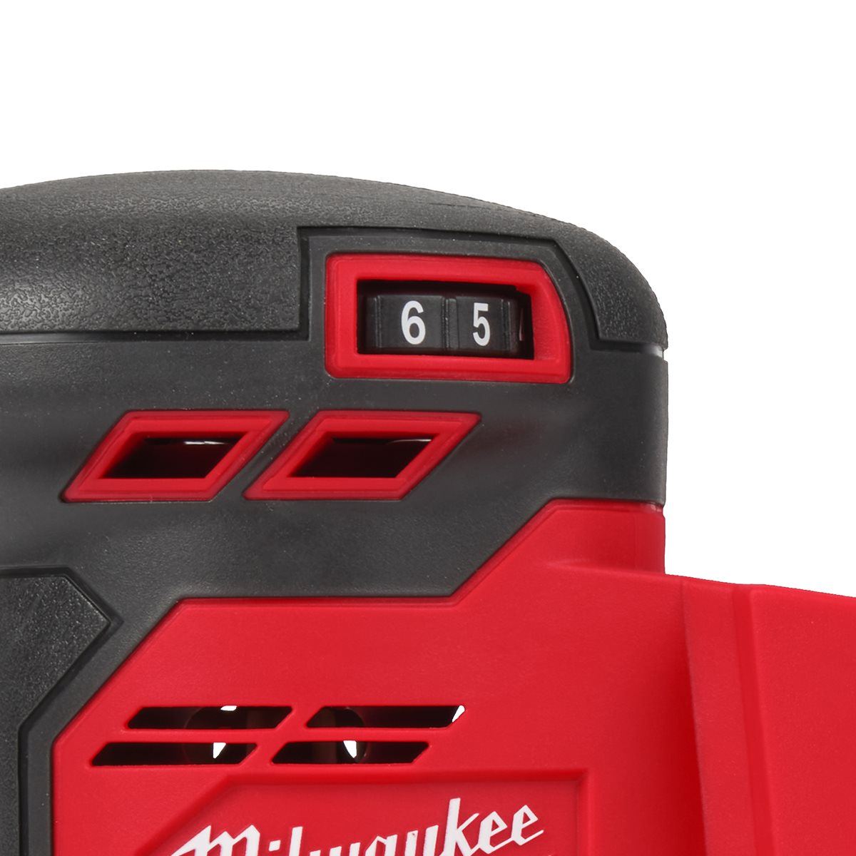 Milwaukee M18BQSS-502B 18V 1/4 Sheet Sander with 2 x 5.0Ah Battery, Charger & Bag 4933479968