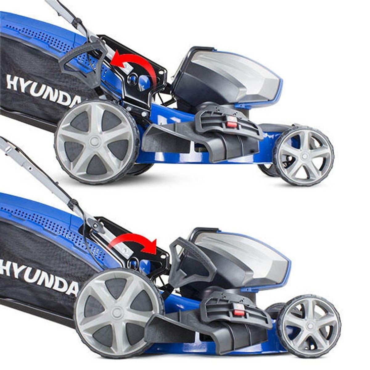 Hyundai HYM80LI460P 80V Cordless Lawn Mower 45cm With 2 x 2.5Ah Li-Ion Battery Powered & Charger