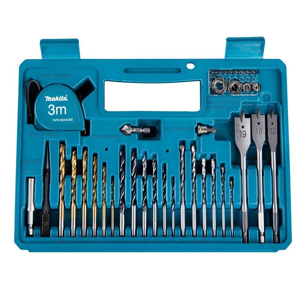 Makita E-10730 Drill & Screw Bit Set Of 102 Pieces In Case