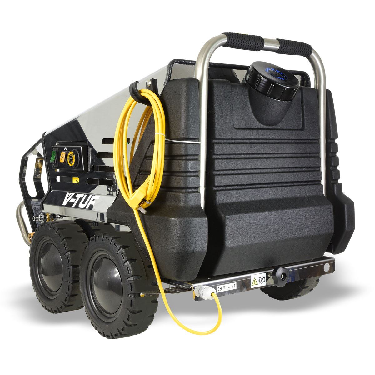 V-TUF RAPIDMSH110V 8L/min Professional Hot Water Industrial Mobile Pressure Washer 100Bar