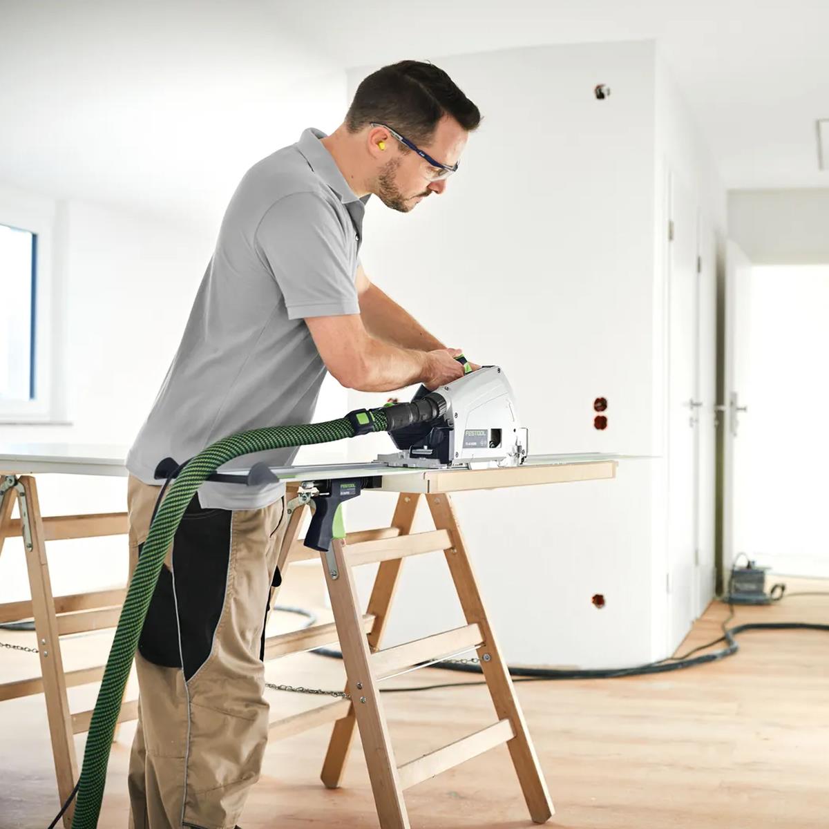 Festool TS 60 KEBQ-Plus Brushless Plunge Cut Saw with Case 230V - 576724