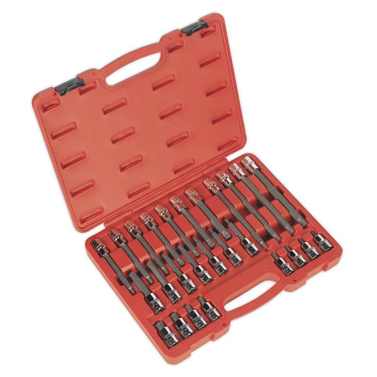Sealey AK2195 Spline Socket Bit Set 26pc
