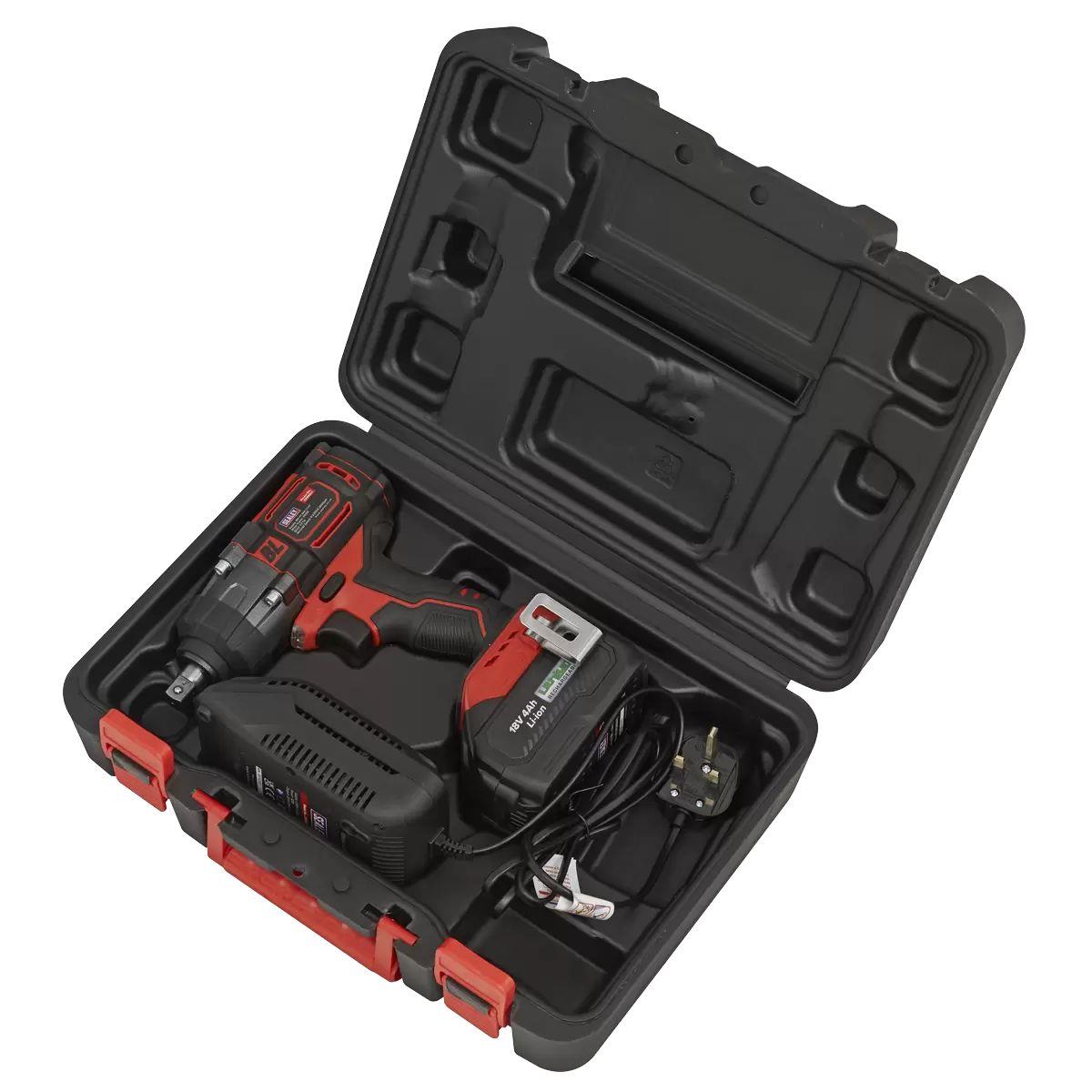 Sealey CP650LI 18V Cordless Brushless Impact Wrench 1/2