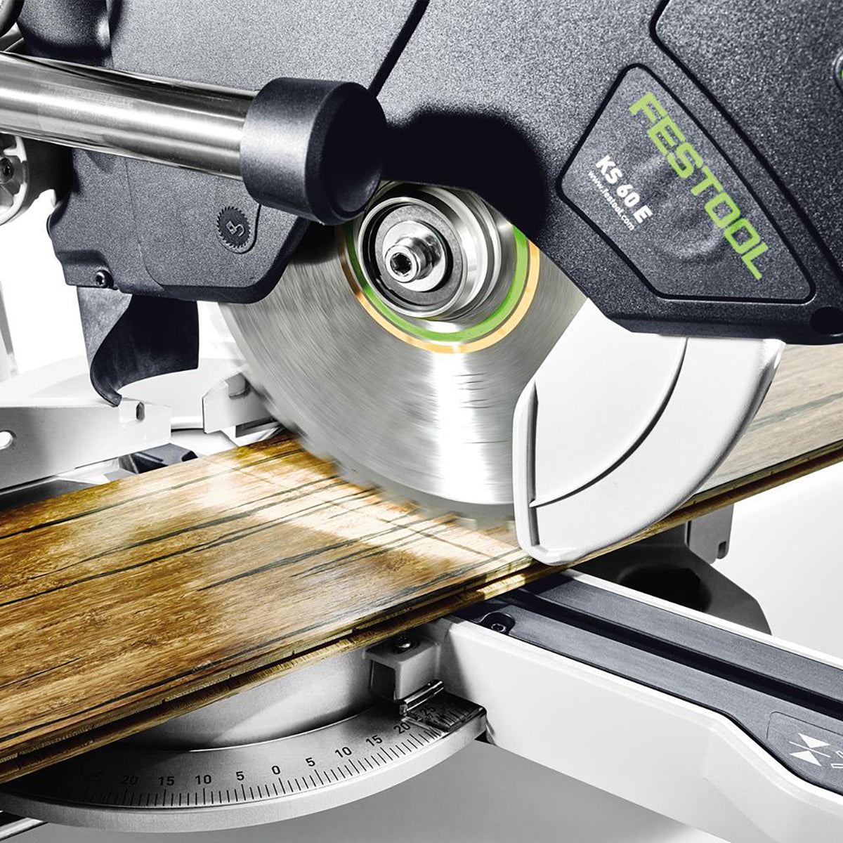 Festool KS 60 E-SET 230V GB 216mm Sliding Compound Mitre Saw - 561729 With SYS-AIR M Air purifier 577785