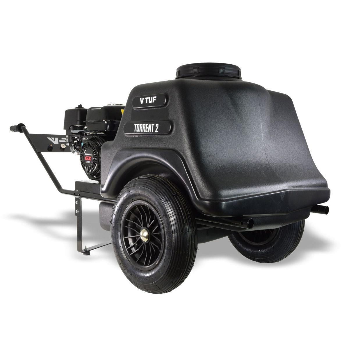 V-TUF TORRENT 2H Petrol Pressure Washer 150L Bowser Honda GX200 160Bar 13L/MIN