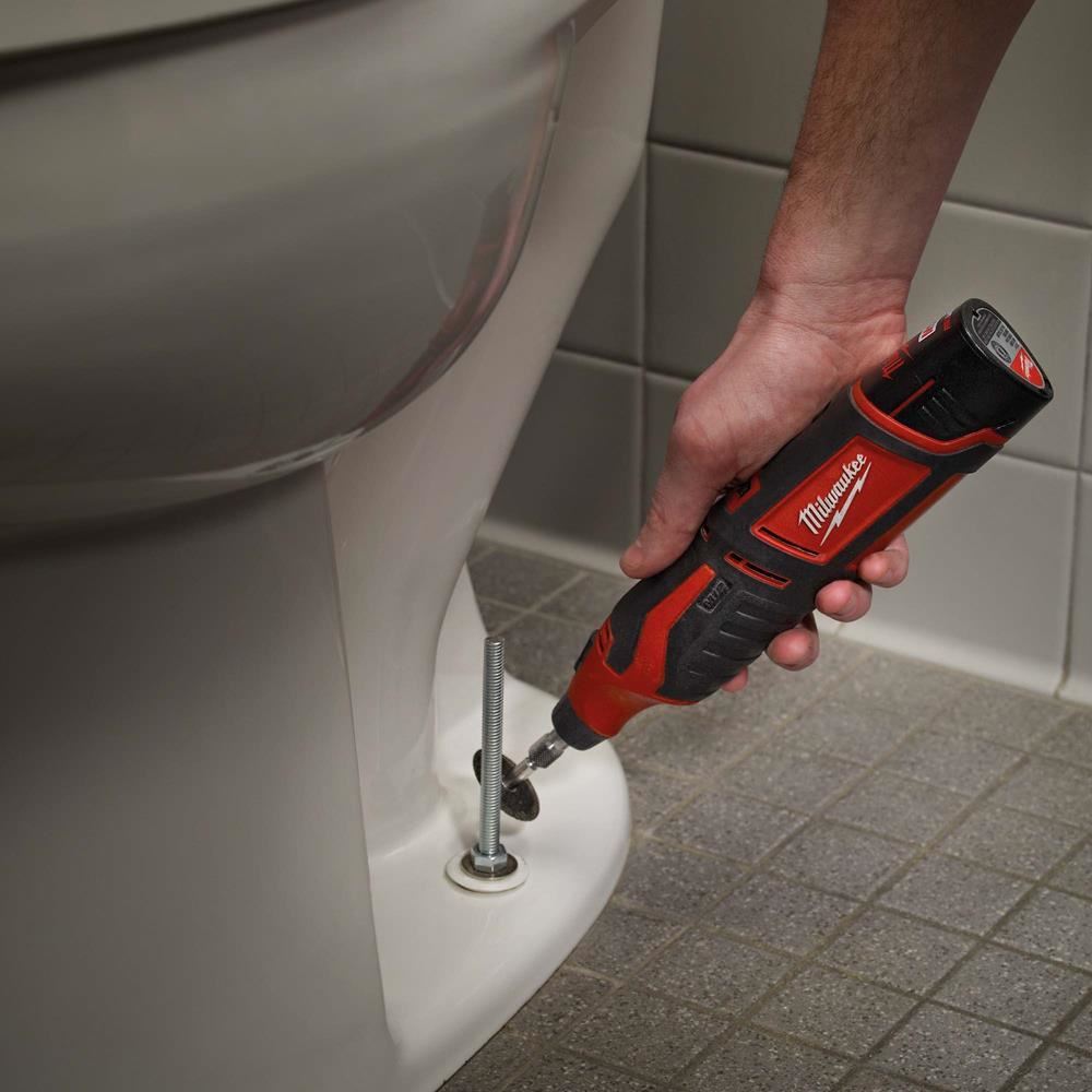 Milwaukee C12RT-0 12V Rotary Multi Tool with 1 x 2.5Ah Battery & Charger