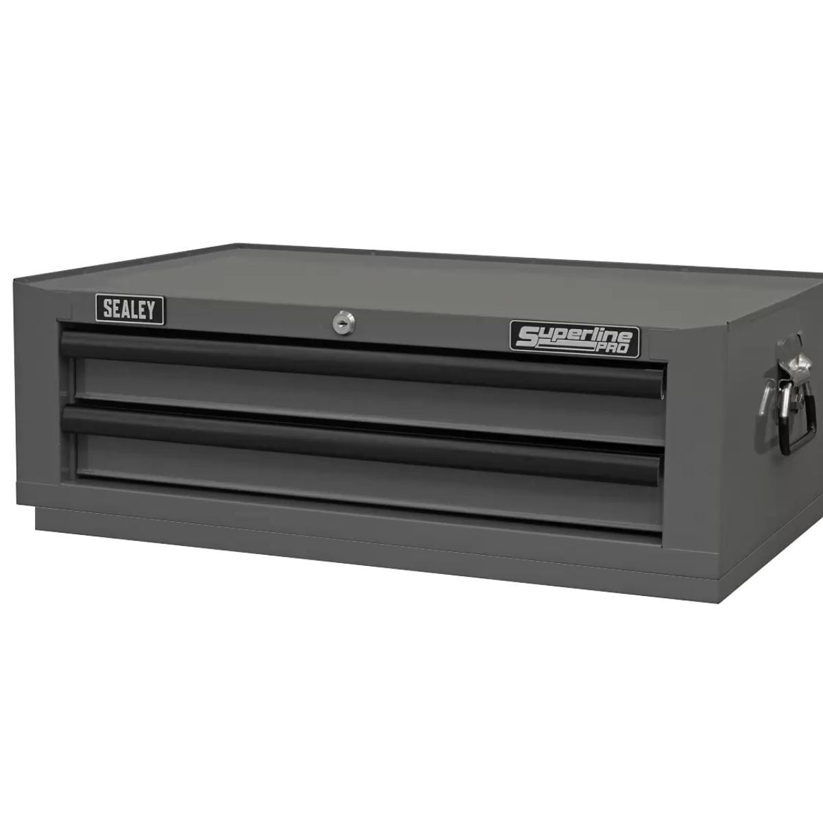 Sealey AP26029TG 2 Drawer with Ball-Bearing Slides Grey/Black