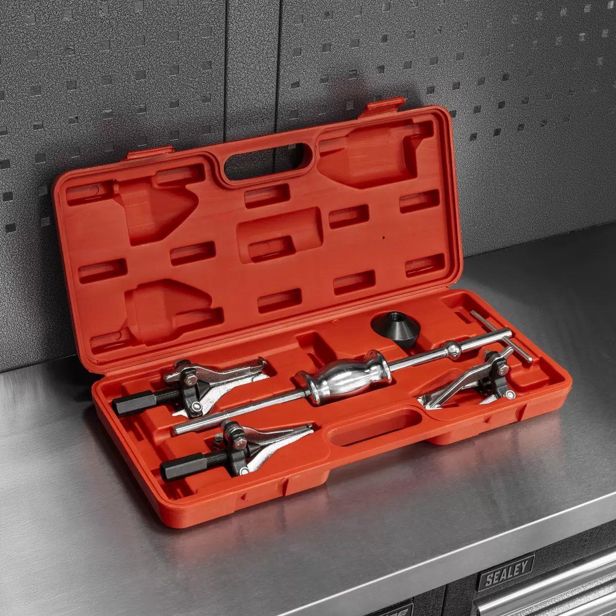 Sealey PS992 Slide Hammer Gear/Bearing Puller Set 5pc