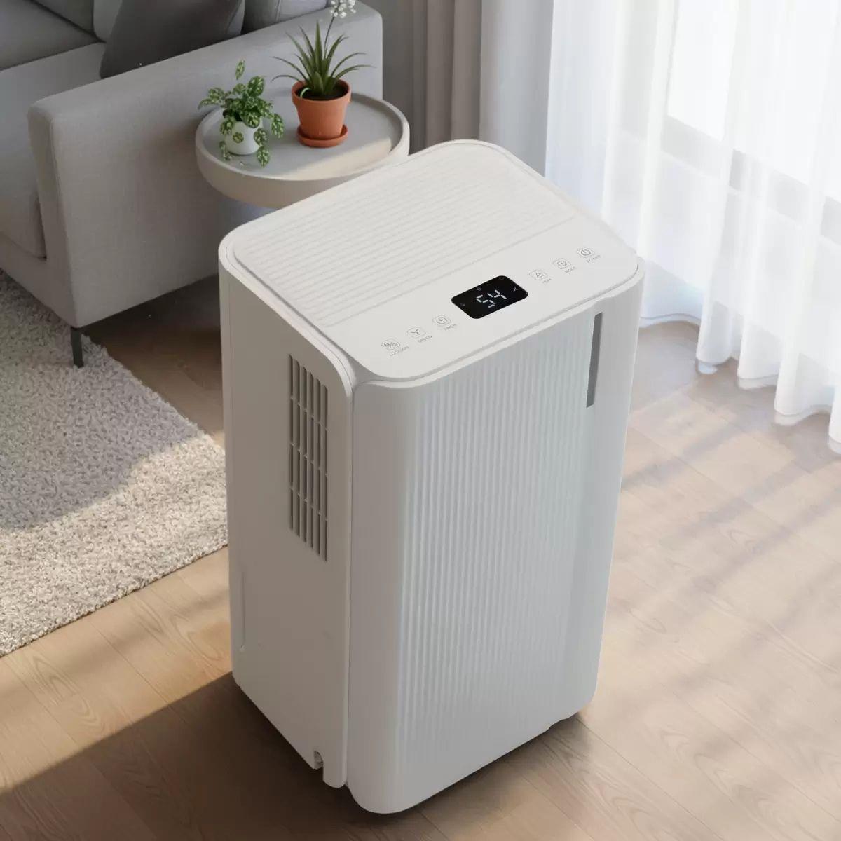 Sealey DH147 Baridi Dehumidifier with Digital Display & 24hr Timer 12L White 230V