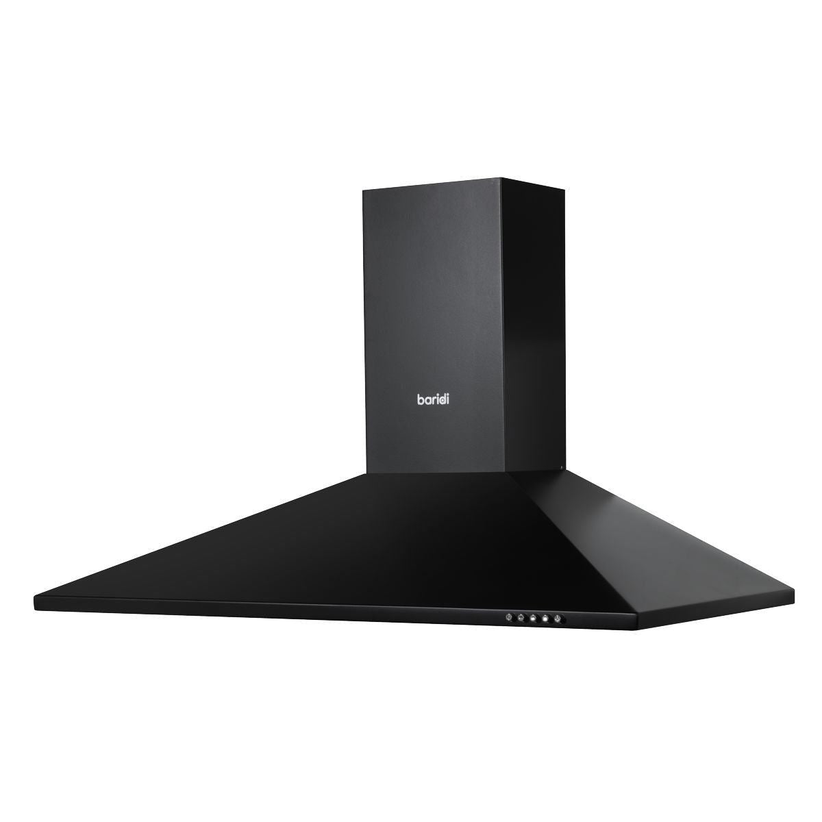 Sealey DH59 Baridi Chimney Style Cooker Hood with Carbon Filters 90cm Black