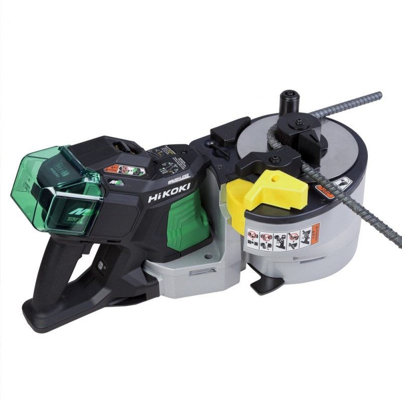 Hikoki VB3616DAJGZ 36V Multi Volt Brushless Rebar Bender Cutter with 2 x 5.0Ah Batteries, Charger & Case