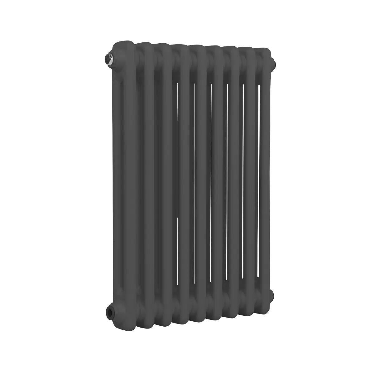 Sealey DH356 Baridi Horizontal Traditional 2 Column Radiator 600 x 427mm Anthracite