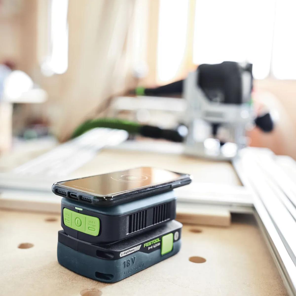 Festool PHC 18 Wireless & USB Adapter Phone Charger - 577155 - SPL