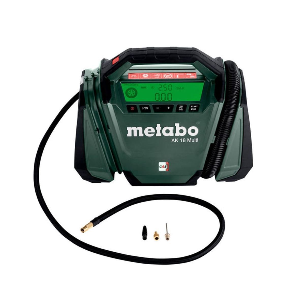 Metabo AK 18 Multi 18V Multi-Function Inflator with 1 x 4.0Ah Battery & Charger