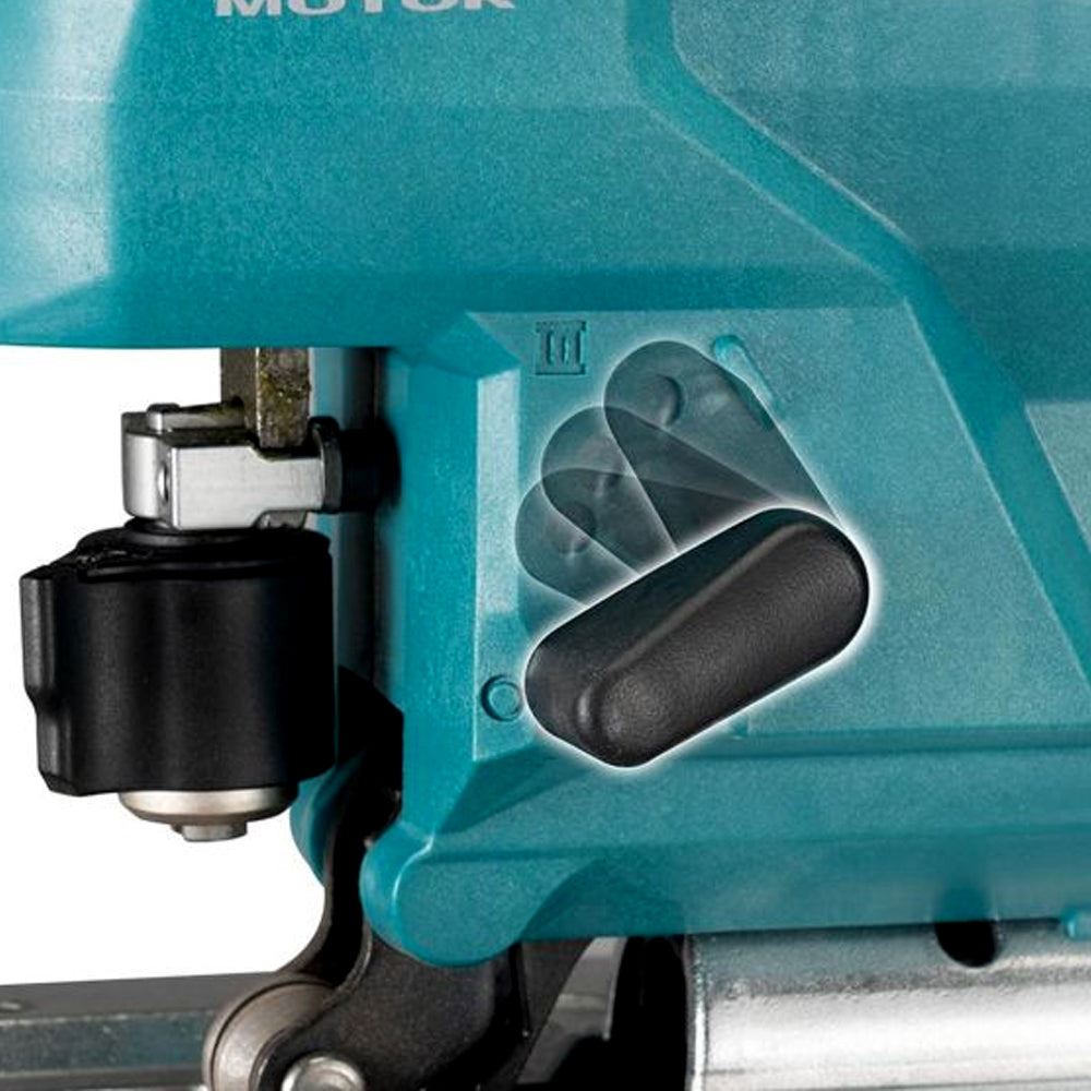 Makita DJV184Z 18V Brushless Top Handle Jigsaw With 1 x 5.0Ah Battery, Charger & Bag