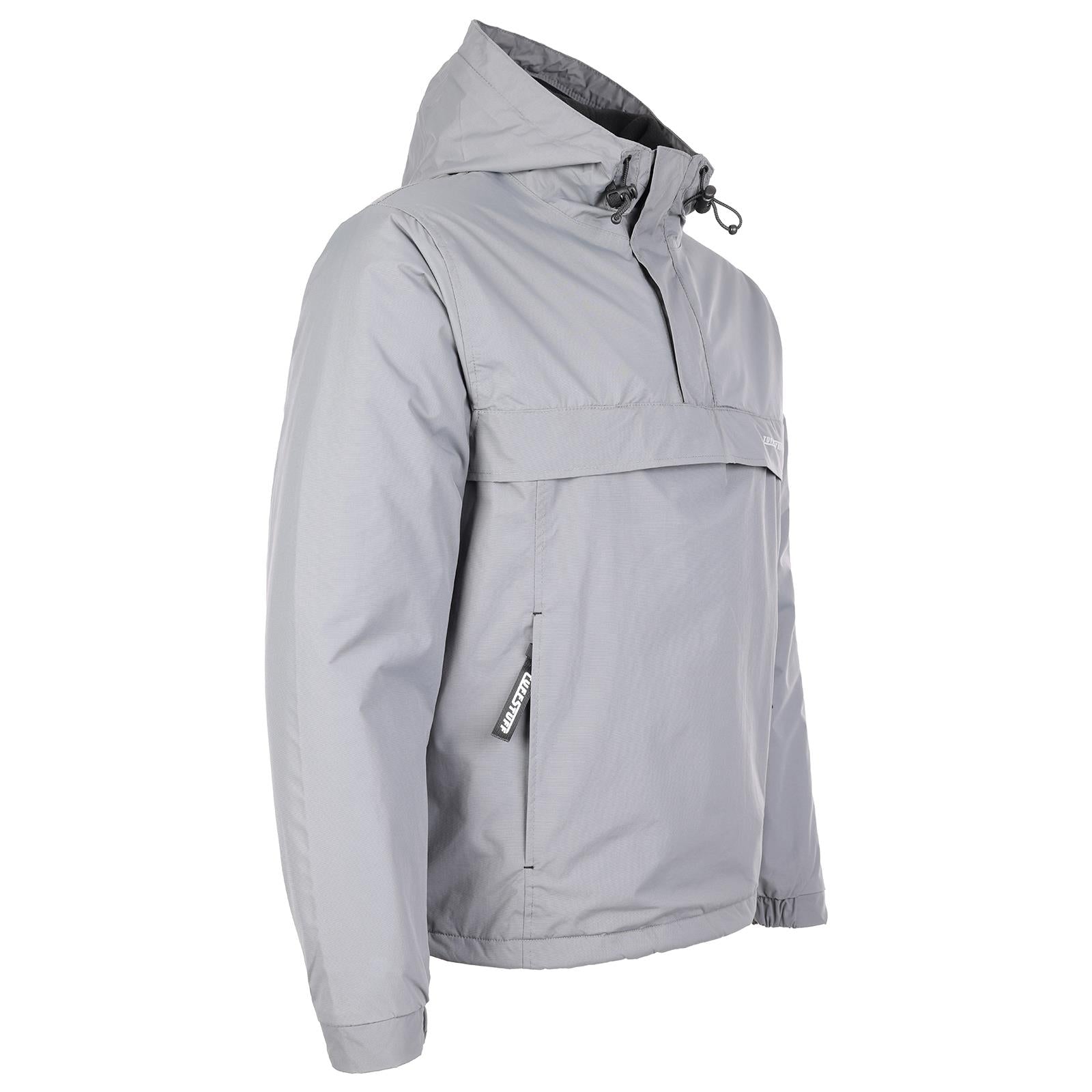 TuffStuff 295 Sutherland Fleece Lined Windbreaker Jacket Grey - Size XL