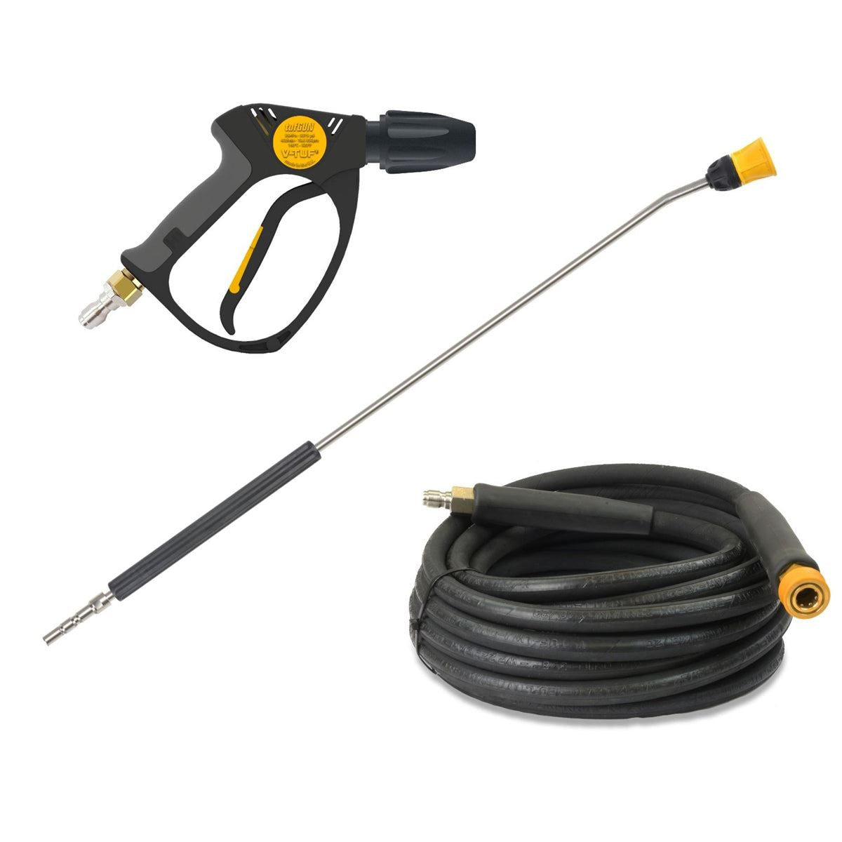 V-TUF RAPIDSSC110V 12L/min All Stainless Industrial Mobile Site Pressure Washer 1500psi & 100Bar