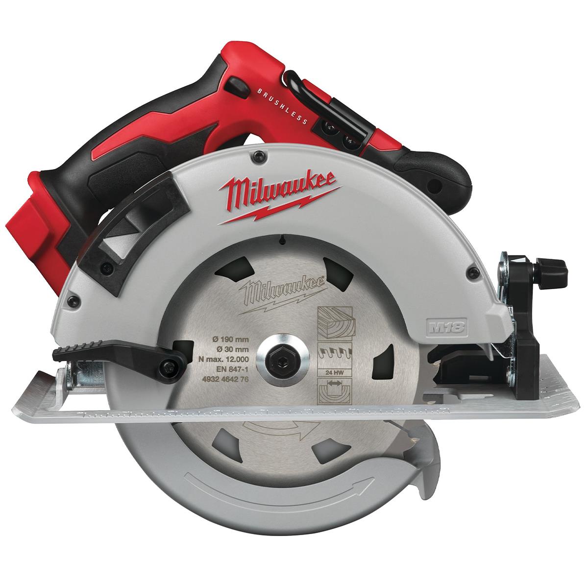 Milwaukee M18BLCS66-0 18V Brushless 190mm Circular Saw Body Only 4933464588