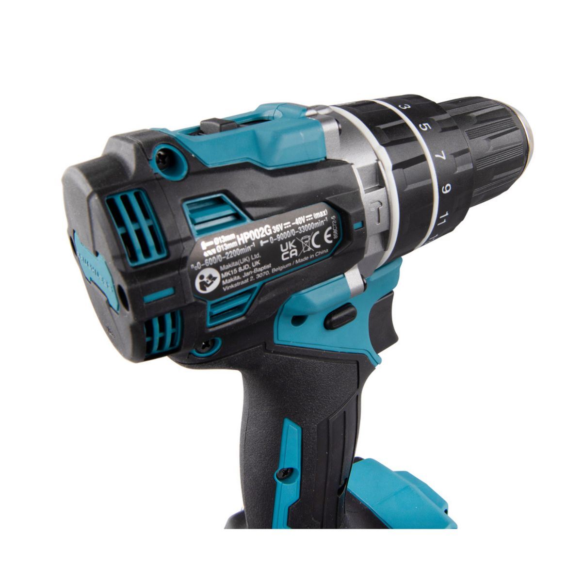 Makita HP002GZ01 40V Max XGT Brushless Combi Drill With 1 x 5.0Ah Battery & Charger