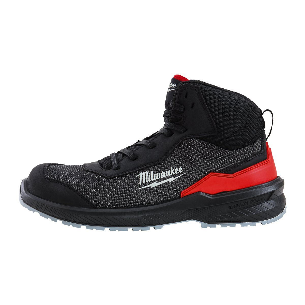 Milwaukee Flextred S1PS Safety Boots Black Size 10 - 4932493709