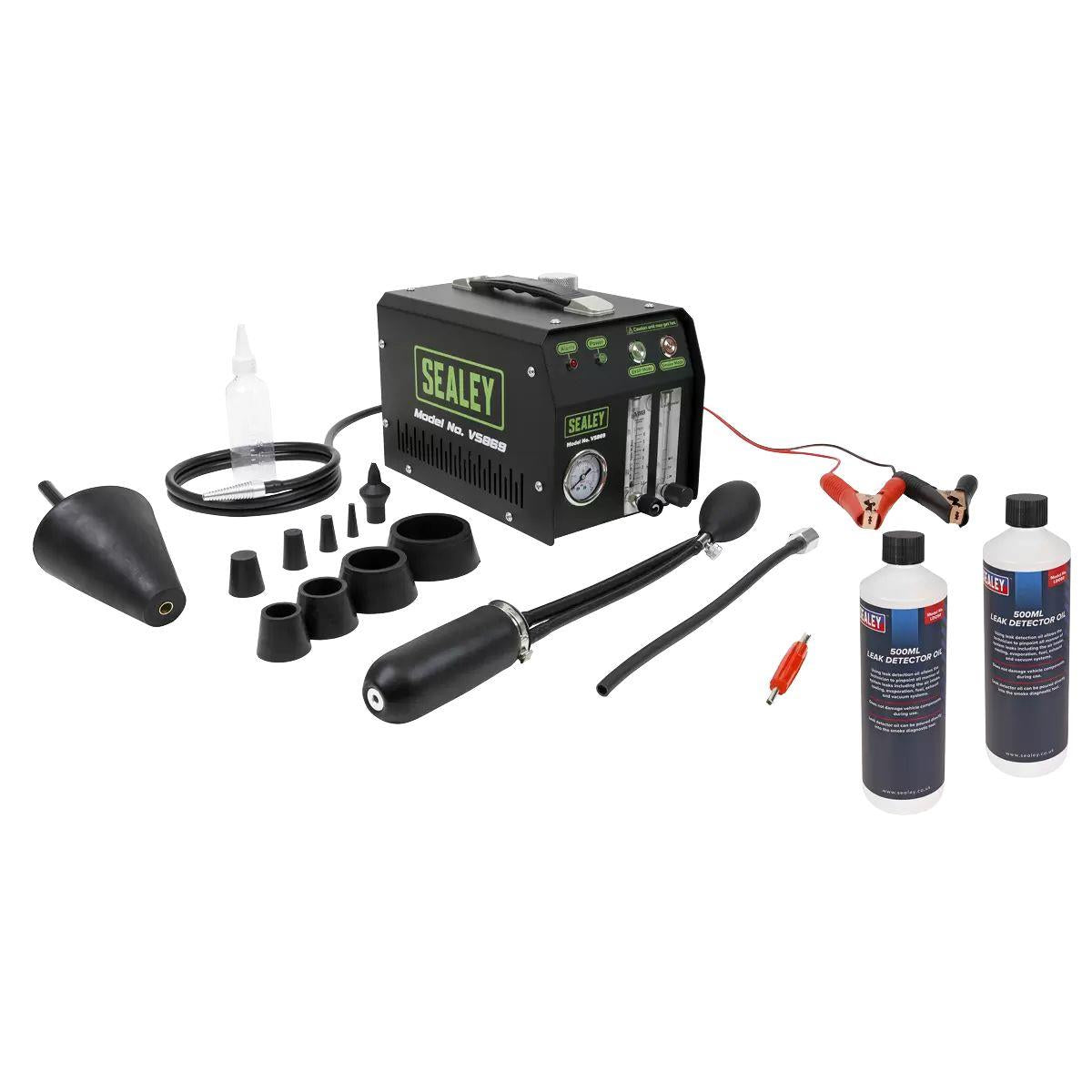 Sealey VS869KIT 12V EVAP Leak Detector Smoke Diagnostic & Leak Detector Oil Kit