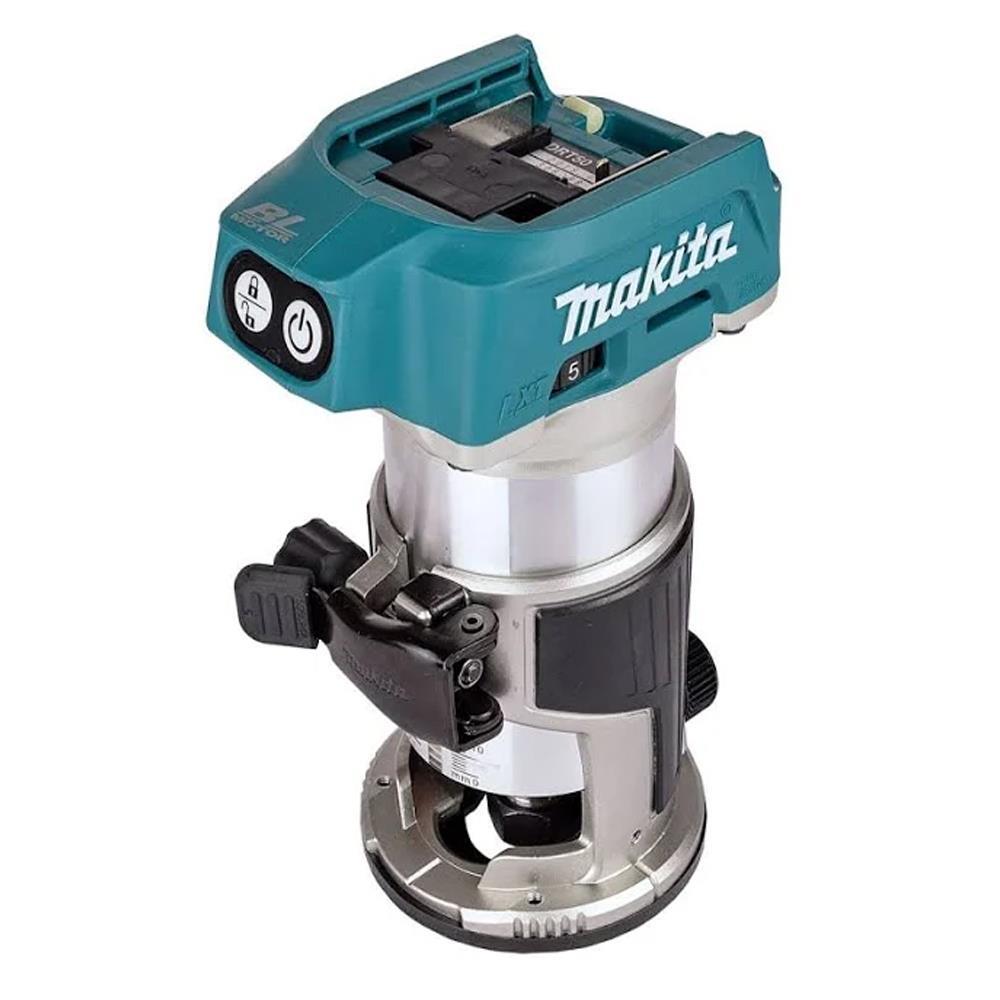 Makita DRT50ZJ 18V LXT Li-ion Brushless Router Trimmer Body With Makpac Case