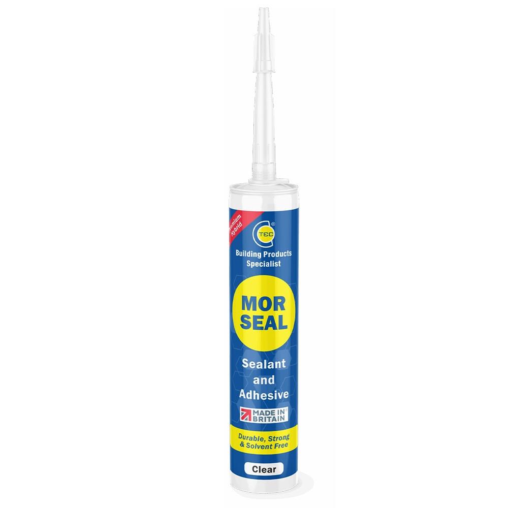 C-TEC Morseal 290ml Premium Hybrid Sealand and Adhesive 740108 - Clear