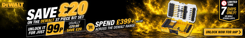 DeWalt Unlock Offer Banner