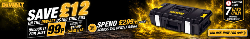 DeWalt Unlock Offer Banner