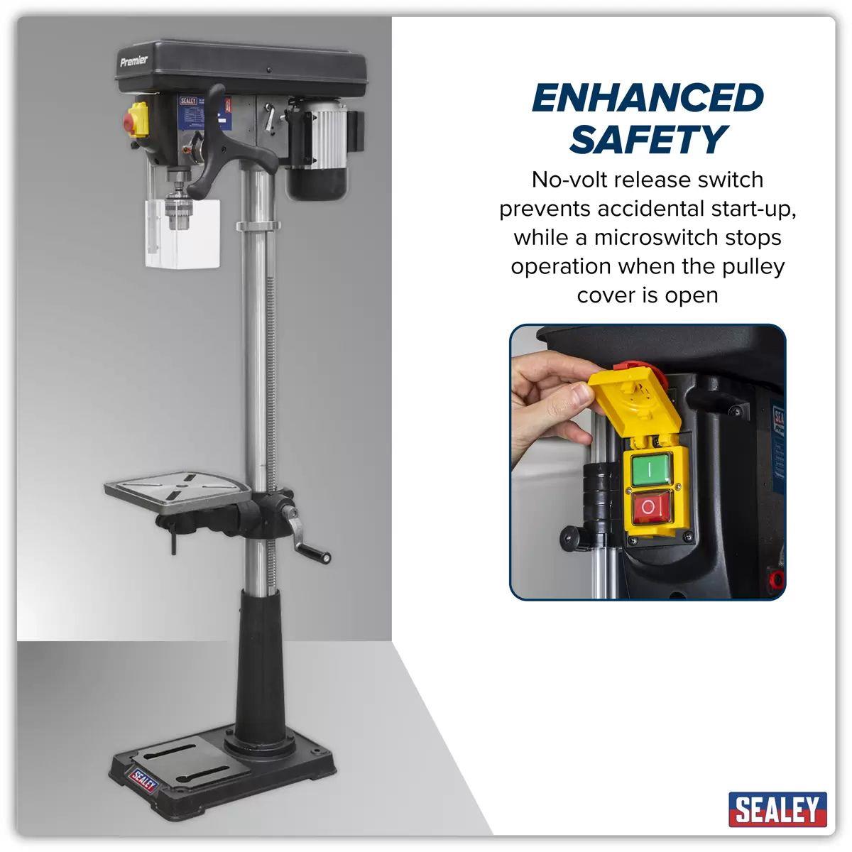 Sealey PDM170F Pillar Drill Floor  1610mm Height 230V