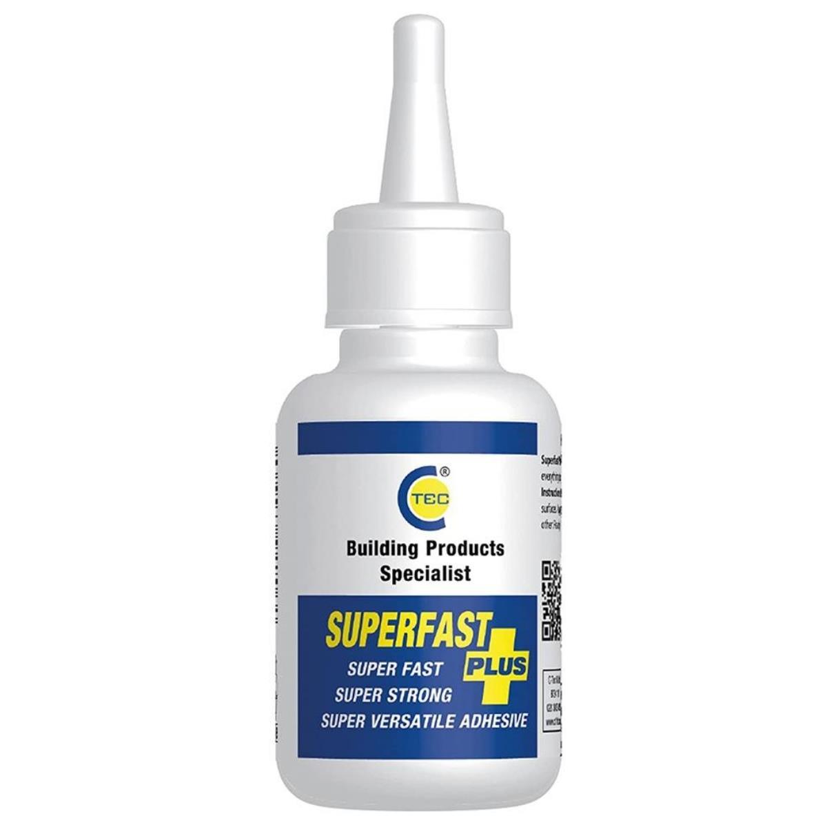 C-TEC 50ml SuperFast Plus Extra Strong Adhesive Glue & 150ml Super Glue Activator