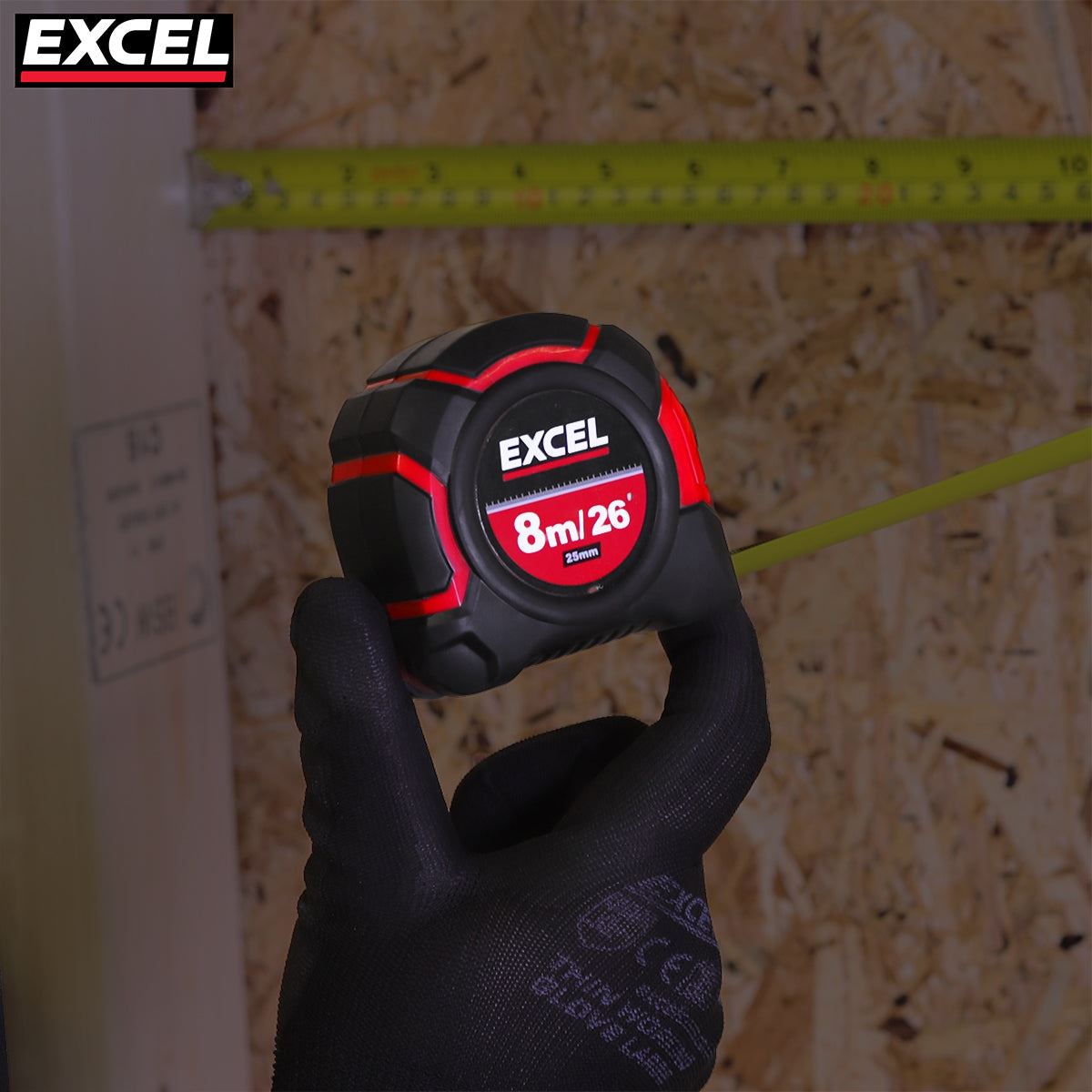 Excel Tape Measure 8m/26ft