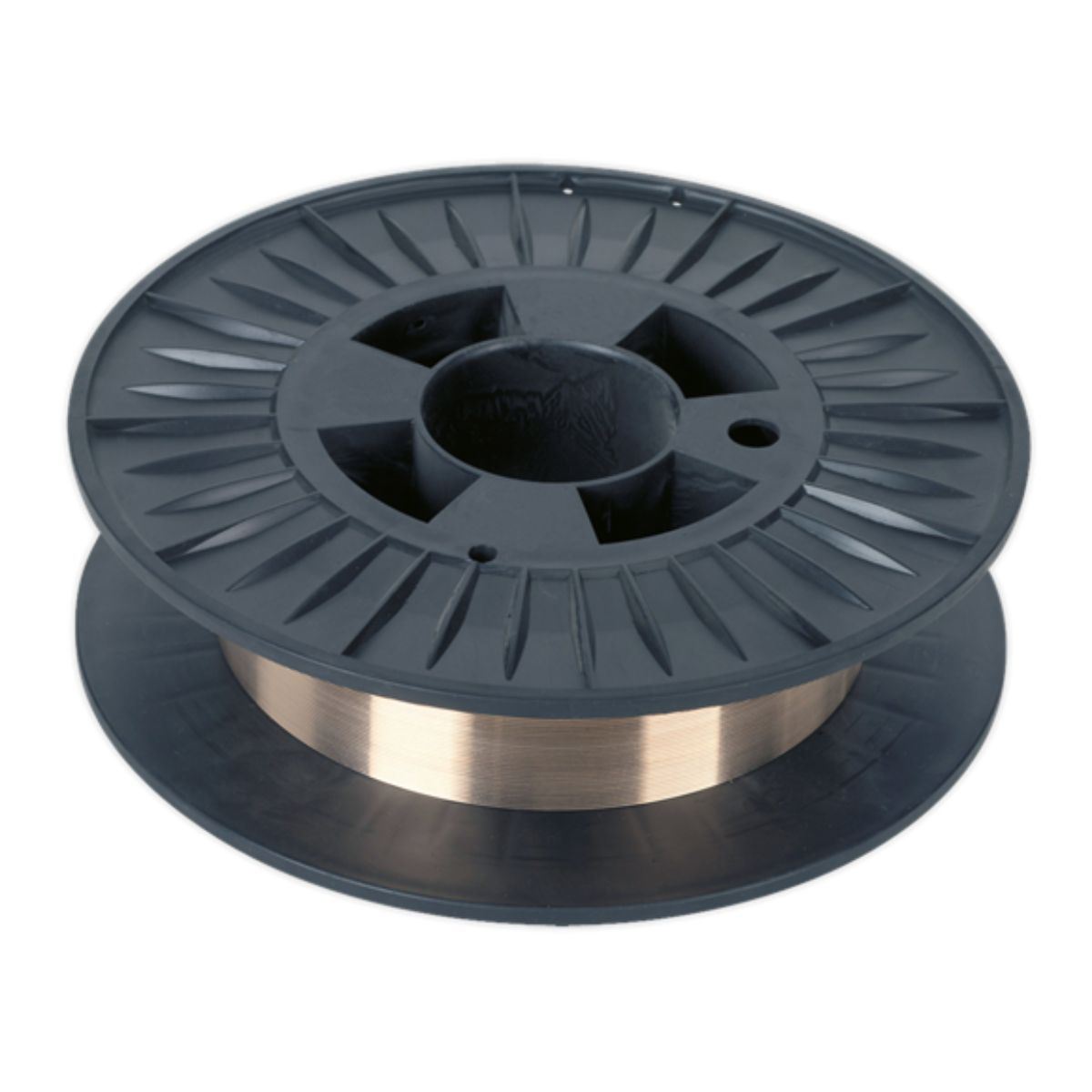 Sealey MIG/4K/BW08 4kg Copper Silicone Bronze Welding Wire 0.8mm C9 Grade