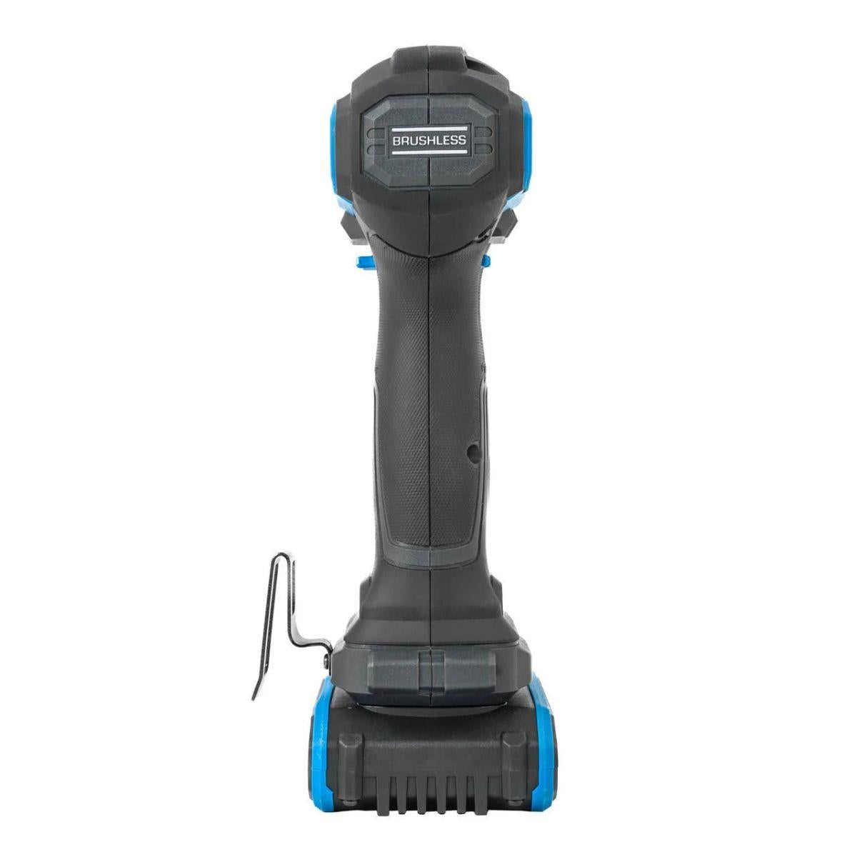 Hyundai S01-T2B 20V Cordless 65Nm Hammer Drill and 230Nm Impact Driver Brushless Kit With 2 x 2.0Ah Li-ion Batteries and 2A Charger