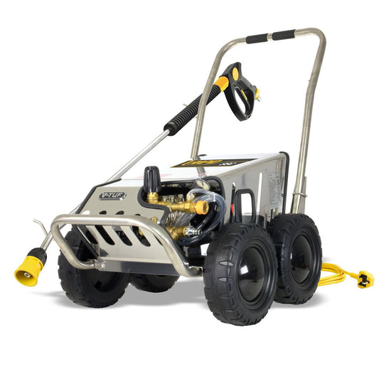 V-TUF RAPIDSSC240V 12L/min All Stainless Industrial Mobile Pressure Washer 1500psi & 100Bar