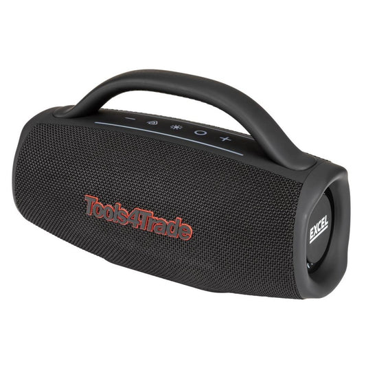 Excel Jobsite Bluetooth Speaker 40-70W IPX6 Waterproof with Auracast