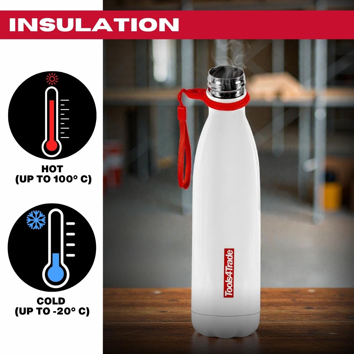 Tools4Trade Stainless Steel Water Bottle (750ml)