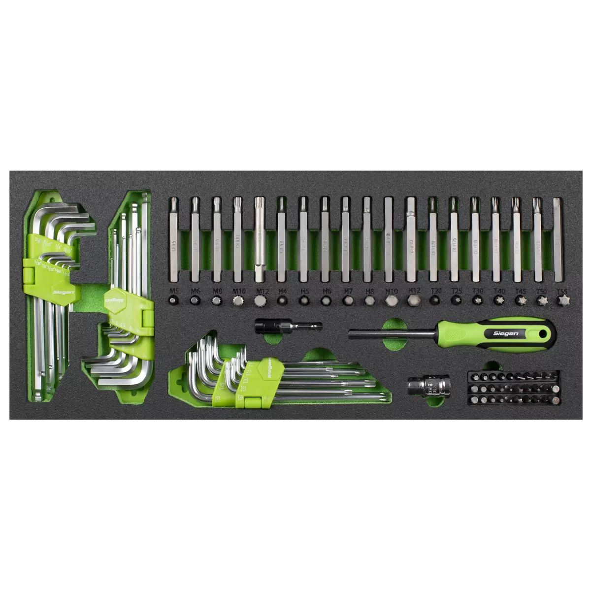 Sealey S01267 Top Chest & Rollcab Combination 6 Drawer with Tool Kit 247pc