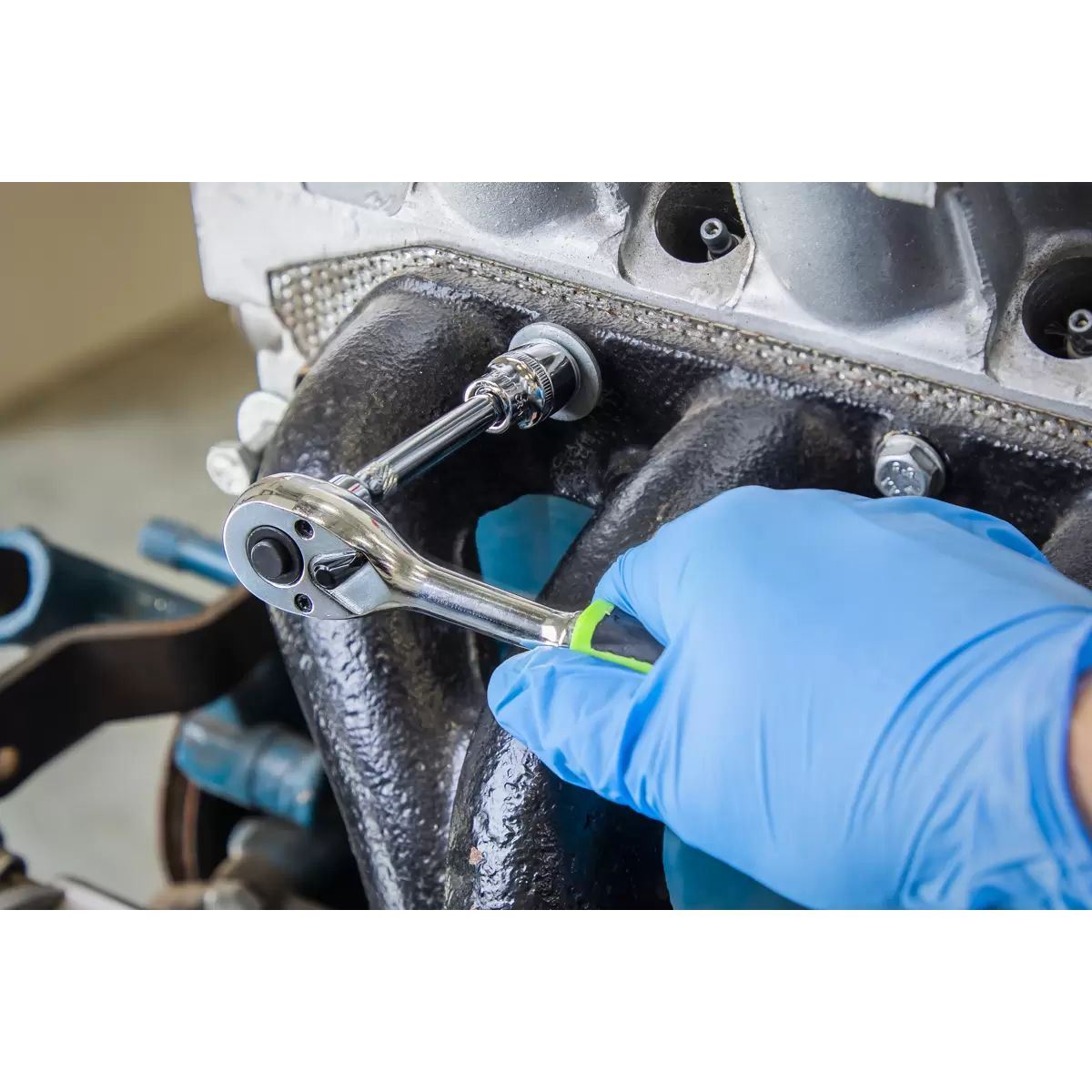 Sealey S01271 Siegen Socket Set with Tool Tray 1/4